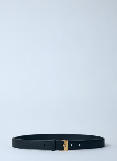 LN-CC® - Bottega Veneta: Long Watch Belt - Black Bottega Veneta Long Watch Belt Black bov0259056