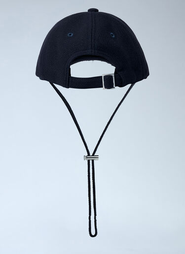 LN-CC® - Jacquemus: Logo Motif Baseball Cap - Blue Jacquemus Logo Motif Baseball Cap Blue jac0162033