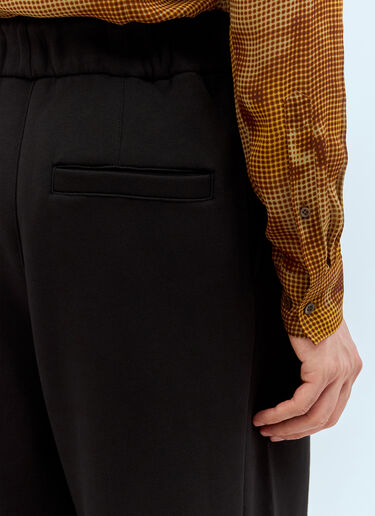 LN-CC® - Dries Van Noten: Hama Wide-Leg Pants - Black Dries Van Noten Hama Wide-Leg Pants Black dvn0158020