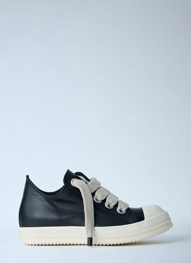 LN-CC® - Rick Owens: Jumbolace Sneakers - Black Rick Owens Jumbolace Sneakers Black ric0163027