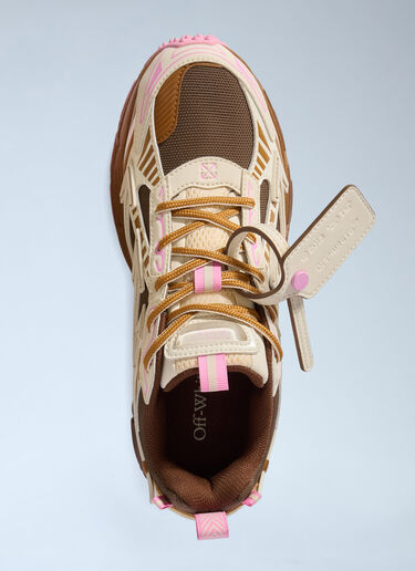 LN-CC® - Off-White: Be Right Back Sneakers - Brown Off-White Be Right Back Sneakers Brown ofw0262067