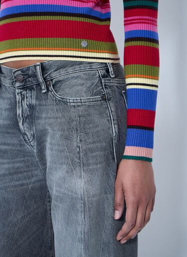 LN-CC® - Acne Studios: Striped Wool Turtleneck - Multicolor Acne Studios Striped Wool Turtleneck Multicolor acn0264028