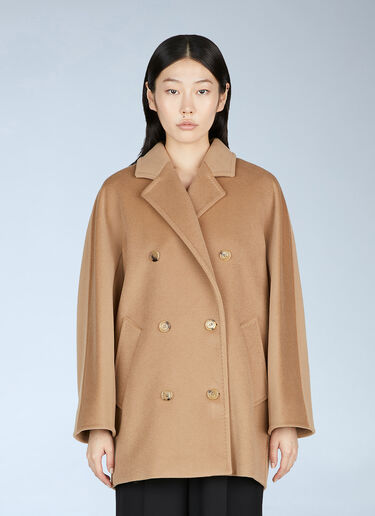 LN-CC® - Max Mara: Short 101801 Icon Coat - Beige Max Mara Short 101801 Icon Coat Beige max0253018