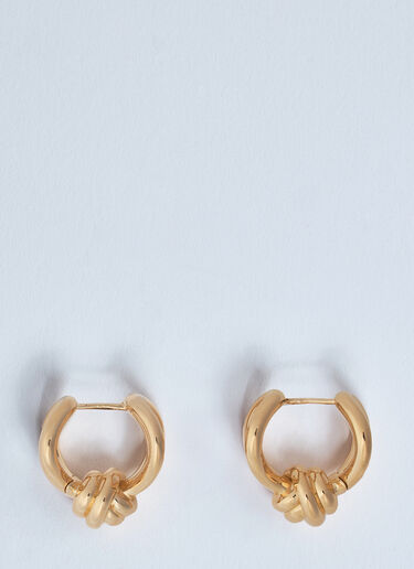 LN-CC® - Bottega Veneta: Knot Earrings - Gold Bottega Veneta Knot Earrings Gold bov0259061