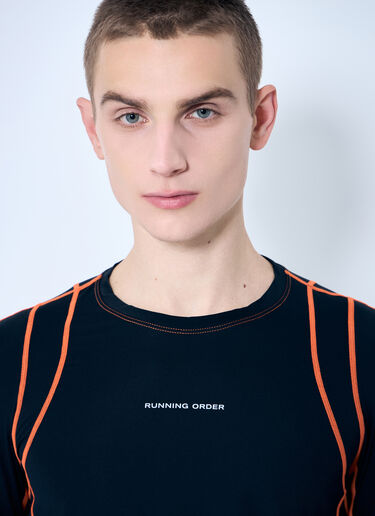 RUNNING ORDER Slater Long-Sleeve Top Black run0359008