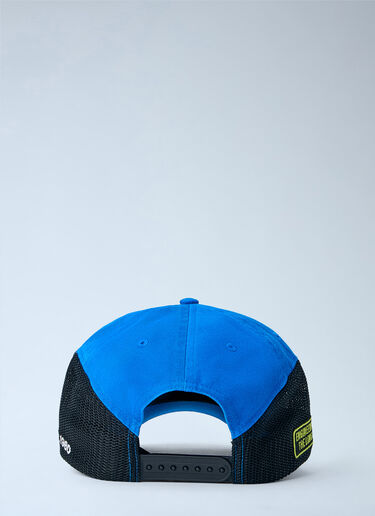 LN-CC® - Stüssy: LP Service Mesh Strapback Cap - Blue Stüssy LP Service Mesh Strapback Cap Blue sts0164022