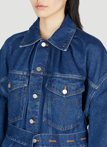 LN-CC® - Meryll Rogge: Denim Jacket - Blue Meryll Rogge Denim Jacket Blue mrl0252001