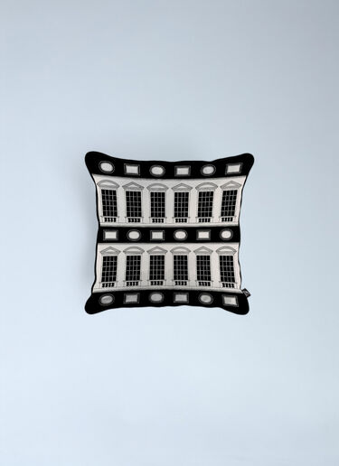LN-CC® - Fornasetti: Architettura Cushion - Black Fornasetti Architettura Cushion Black wps0691880