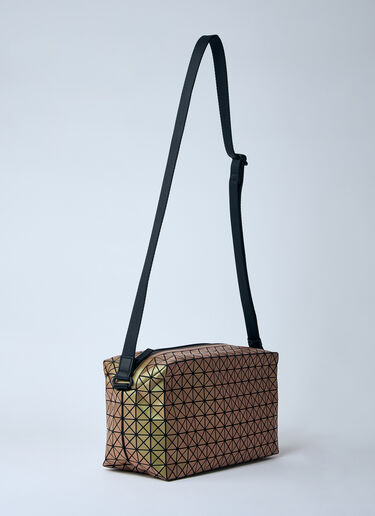 Bao Bao Issey Miyake Saddle Crossbody Bag Orange bao0160003