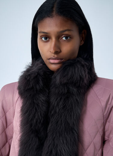 Chloé Long Hybrid Coat Brown chl0262015
