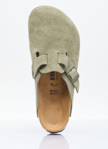 Birkenstock Boston Mules Green brk0362015
