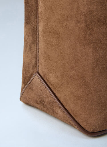 LN-CC® - The Row: Small N/S Park Edge Tote Bag - Brown The Row Small N/S Park Edge Tote Bag Brown row0264093