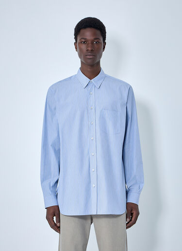 LN-CC® - The Row: Kardiff Shirt - Blue The Row Kardiff Shirt Blue row0164006