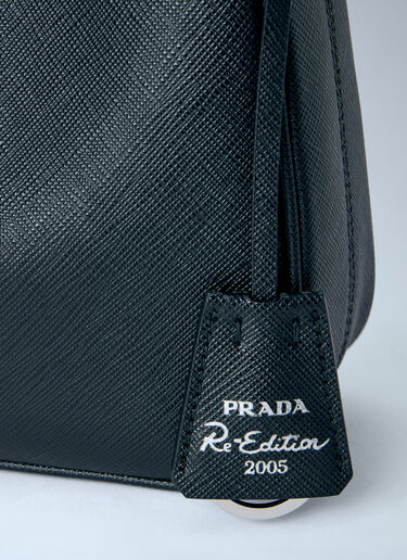 Prada Re-Edition 2005 Saffiano Shoulder Bag Black pra0265010