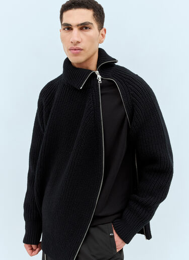 LN-CC® - Dries Van Noten: Monty Wool Sweater - Black Dries Van Noten Monty Wool Sweater Black dvn0158021