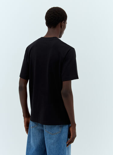 LN-CC® - Jacquemus: Le T-Shirt Gros Grain - Black Jacquemus Le T-Shirt Gros Grain Black jac0158009