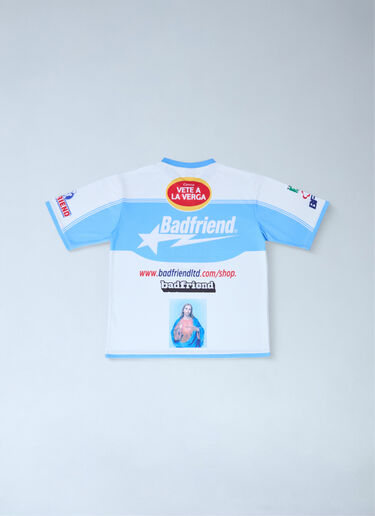 LN-CC® - Badfriend: Soccer Jersey T-Shirt - Blue Badfriend Soccer Jersey T-Shirt Blue bad0162002