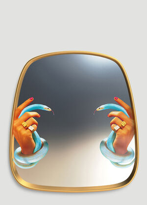 Seletti Snakes Mirror Multicoloured wps0690137