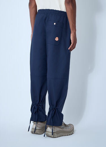 Moncler x Gilga Farm by Donald Glover 棉质华达呢长裤  藏蓝色 mgf0162007