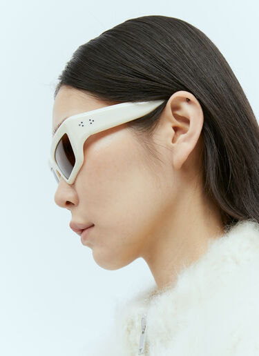 LN-CC® - Port Tanger: Niyyah Sunglasses - White Port Tanger Niyyah Sunglasses White prt0355006