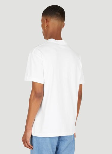 LN-CC® - Soulland: Tilting Logo T-Shirt - White Soulland Tilting Logo T-Shirt White sld0149006