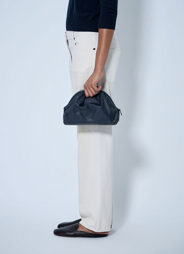 The Row Small Charlotte Clutch Bag Black row0265035