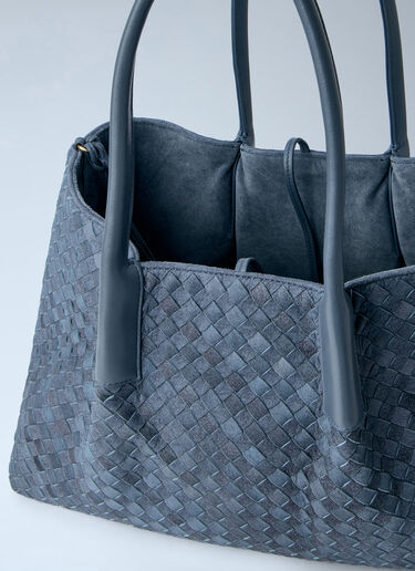 Bottega Veneta Large Pinacoteca Shoulder Bag Blue bov0264016