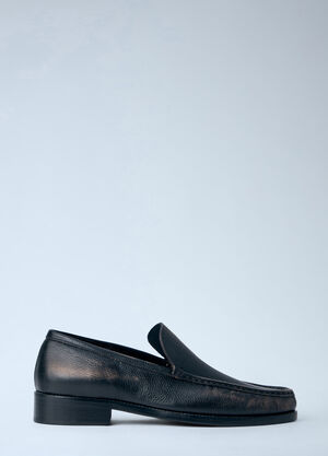 Acne Studios Leather Loafers Dark Brown acn0164019