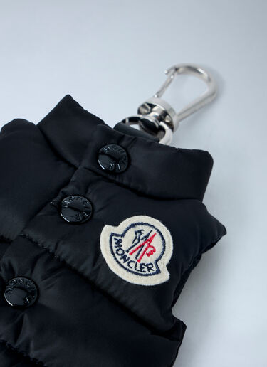 LN-CC® - Moncler: Puffer Keyring Charm - Black Moncler Puffer Keyring Charm Black mon0163055