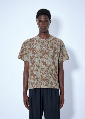 LN-CC® - Satisfy: Space-O T-Shirt Camo - Brown Satisfy Space-O T-Shirt Camo Brown sat0164010