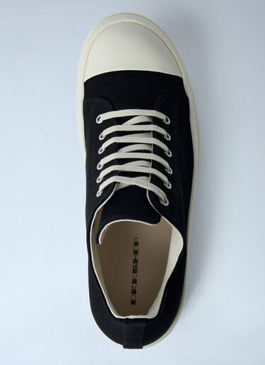 LN-CC® - Rick Owens DRKSHDW: Low-Top Sneakers - Black Rick Owens DRKSHDW Low-Top Sneakers Black drk0162018