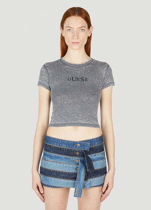 LN-CC® - Guess USA: Logo Baby T-Shirt - Grey Guess USA Logo Baby T-Shirt Grey gue0252001