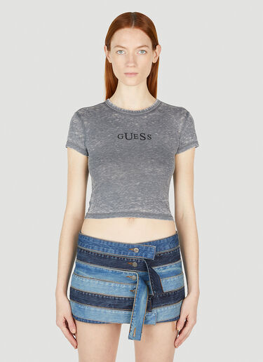 LN-CC® - Guess USA: Logo Baby T-Shirt - Grey Guess USA Logo Baby T-Shirt Grey gue0252001