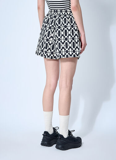 LN-CC® - Moncler: Printed Shorts - Black Moncler Printed Shorts Black mon0260015