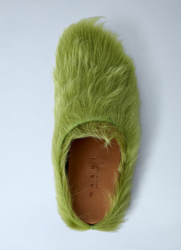 Marni Fussbett Mules Yellow mni0263018