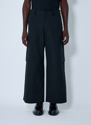 Comme des Garçons Homme ワイドレッグポケットパンツ ブラック cdh0162001