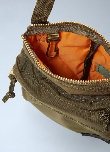 LN-CC® - Porter-Yoshida & Co: Logo Patch Crossbody Bag - Black Porter-Yoshida & Co Logo Patch Crossbody Bag Black por0340007