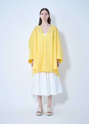 Jacquemus La Robe Paysan Midi Dress Yellow jac0264010