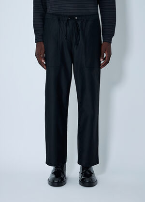 Comme des Garçons Homme Cotton Pants Black cdh0162003
