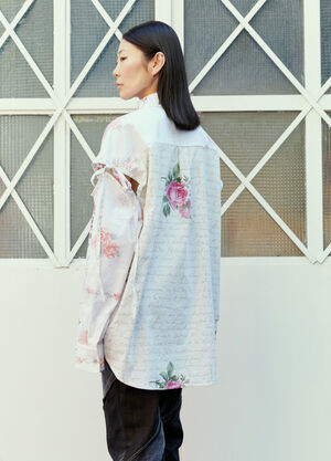 Rave Review Eli Flower Shirt White rav0254005