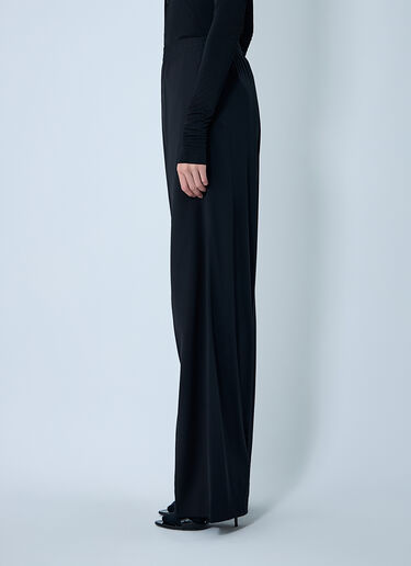 LN-CC® - Balenciaga: Tailored Wool Pants - Black Balenciaga Tailored Wool Pants Black bal0261009