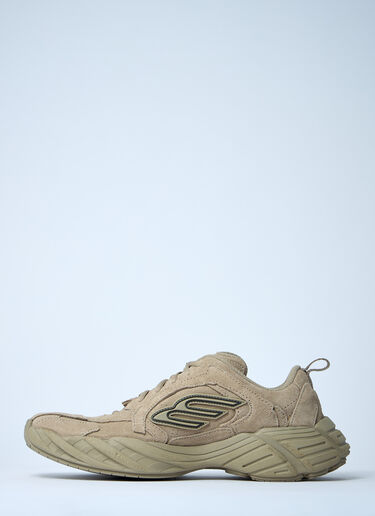 LN-CC® - Balenciaga: Monday Sneakers - Beige Balenciaga Monday Sneakers Beige bal0261017