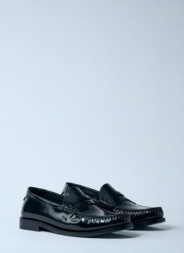 LN-CC® - Saint Laurent: Le Loafer 15 - Black Saint Laurent Le Loafer 15 Black sla0259042