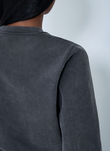 Alexander Wang Logo Motif Cardigan Black awg0261002