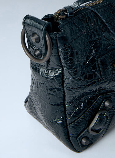 LN-CC® - Balenciaga: Le City Moto Mini Bag - Black Balenciaga Le City Moto Mini Bag Black bal0264020