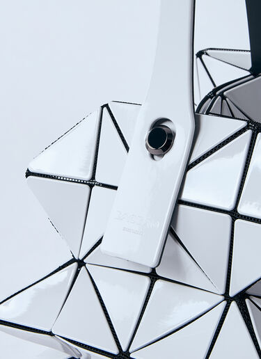 LN-CC® - Bao Bao Issey Miyake: Mini Beyond Handbag - White Bao Bao Issey Miyake Mini Beyond Handbag White bao0260002