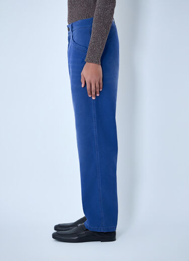 LN-CC® - Prada: Cotton Twill Pants - Blue Prada Cotton Twill Pants Blue pra0163061