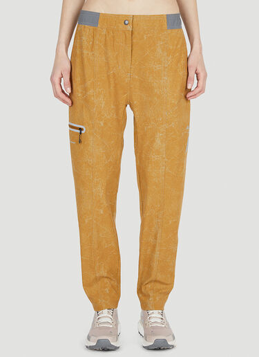 LN-CC® - adidas Terrex x And Wander: Logo Track Pants - Brown adidas Terrex x And Wander Logo Track Pants Brown ata0252004