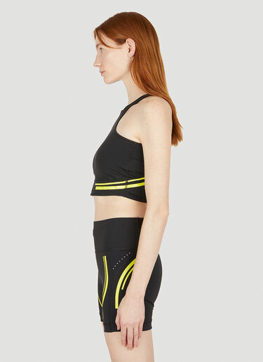 LN-CC® - adidas by Stella McCartney: TruePace 短款上衣 - 黑 adidas by Stella McCartney TruePace 短款上衣 黑 asm0249008
