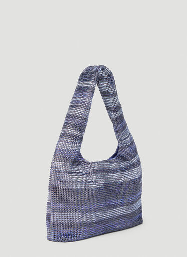 LN-CC® - KARA: Streaking Shoulder Bag - Purple KARA Streaking Shoulder Bag Purple kar0251003